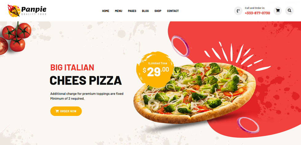 Home page