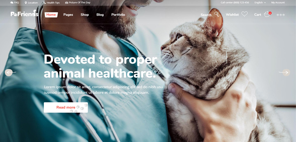 Home page