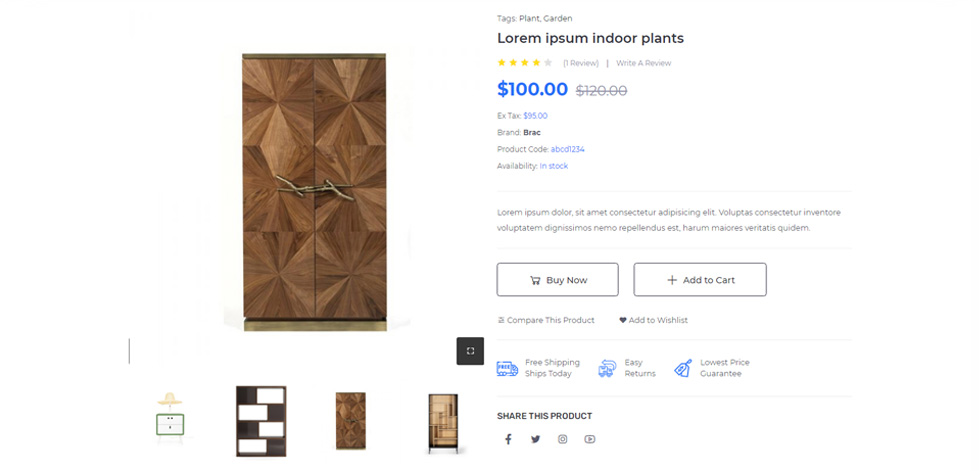 Product page