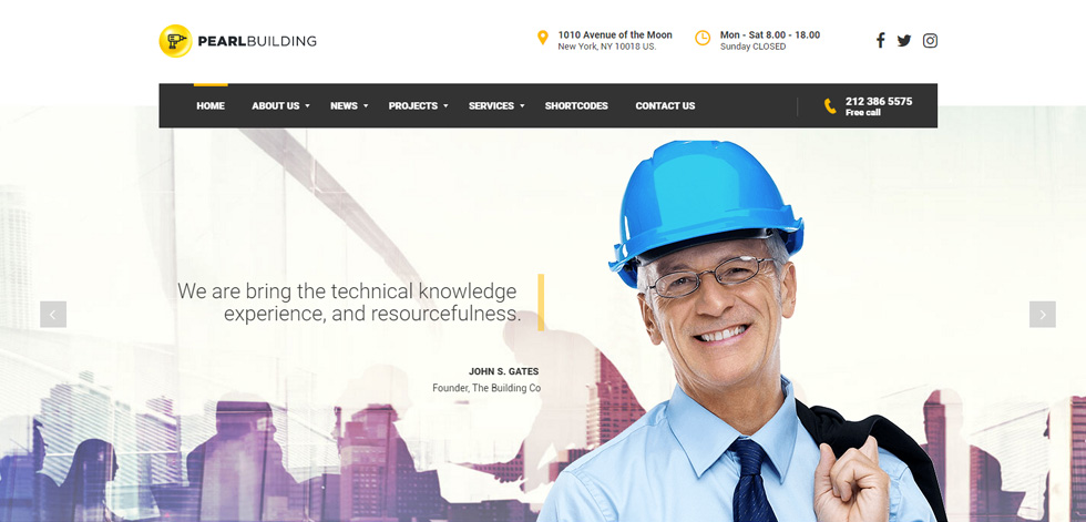 Home page