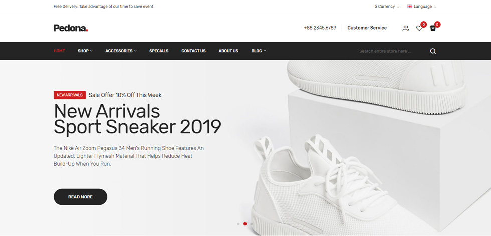 Home page
