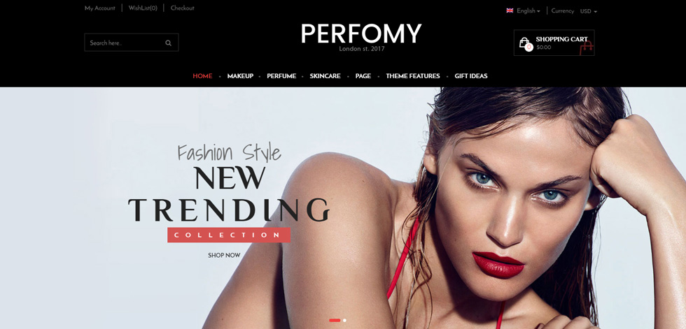 Home page