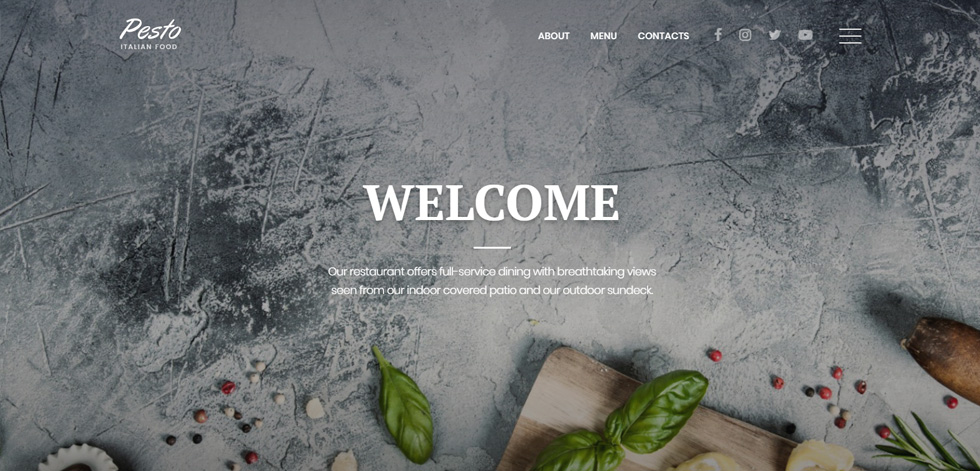 Home page