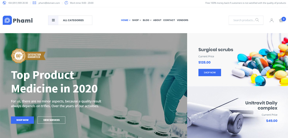 Home page