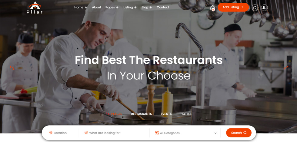 Home page