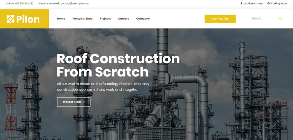Home page