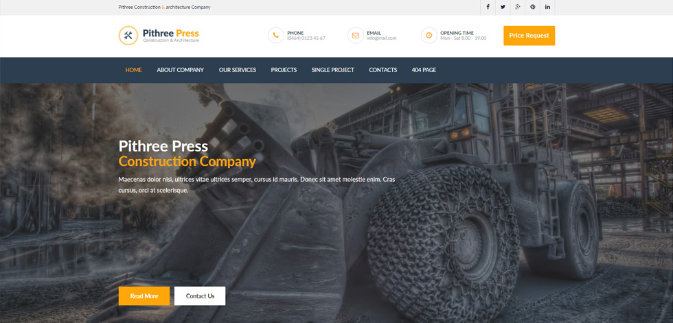 Home page