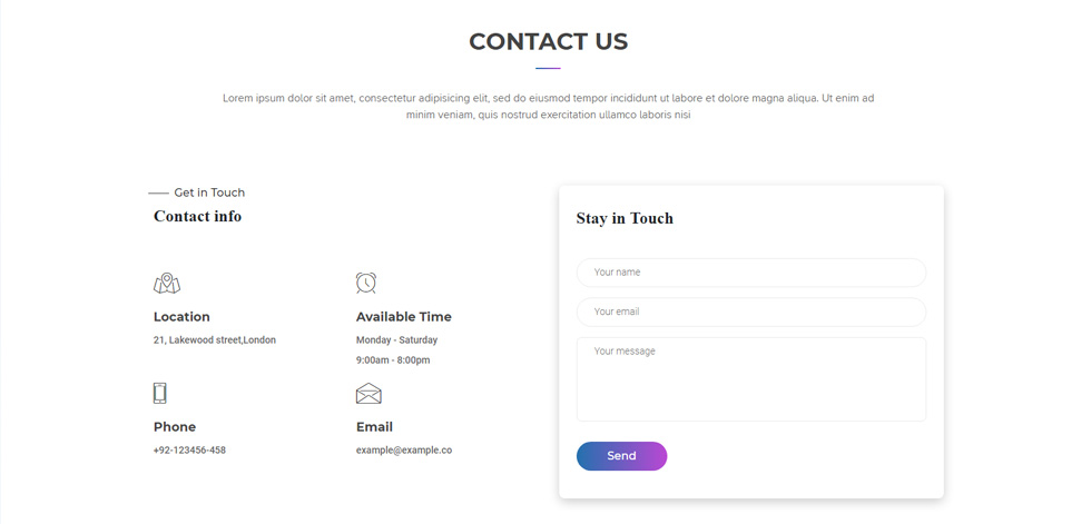 Contact
