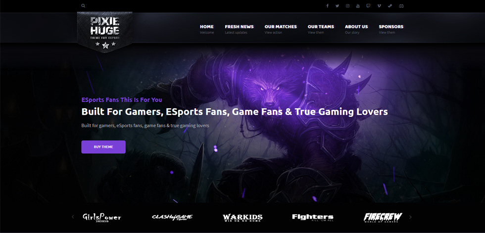 Home page