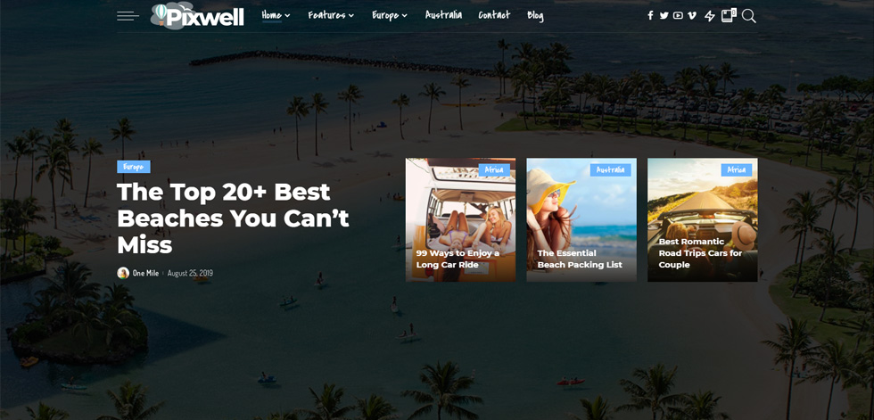 Home page