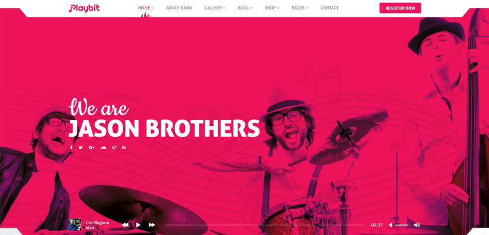 Home page