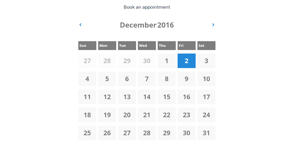 Appointment