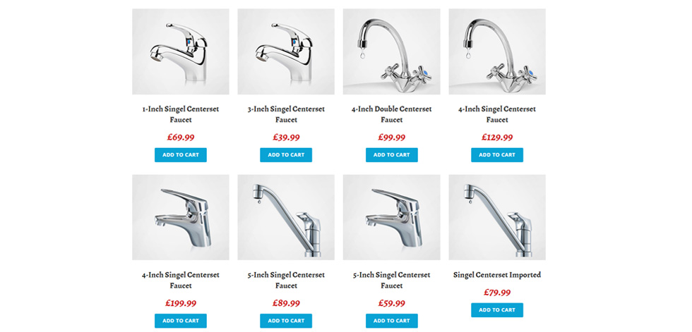 Shop page