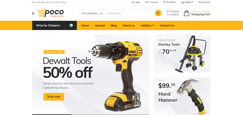 Home page