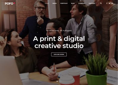 25+ Latest Business WordPress Themes 2018
