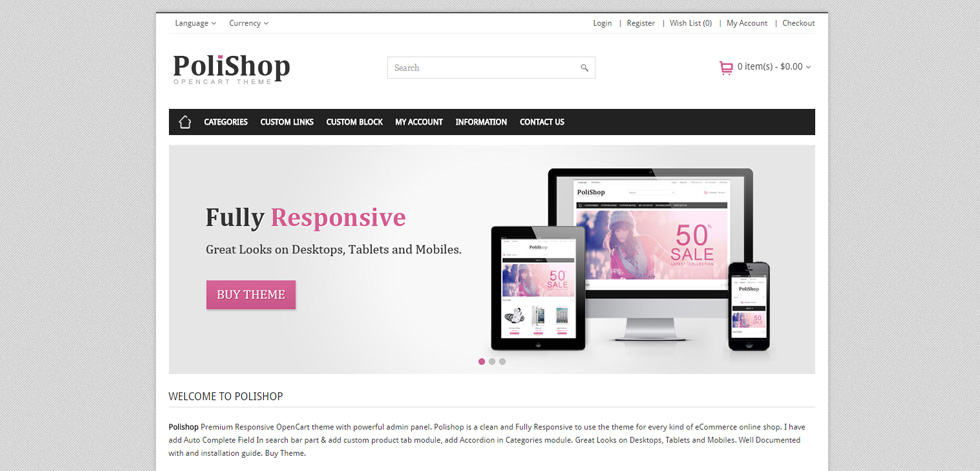 Home page