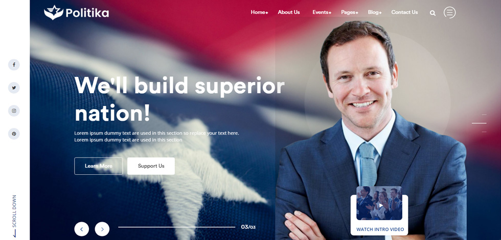 Home page