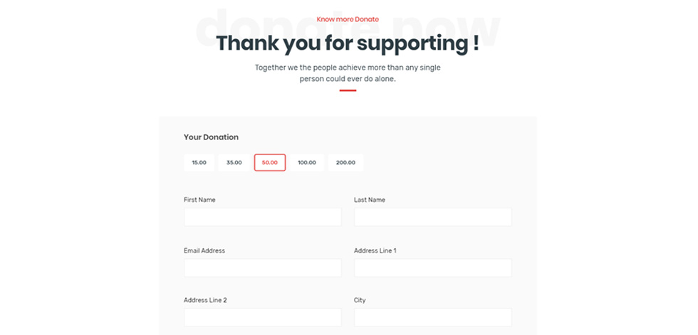 Donations
