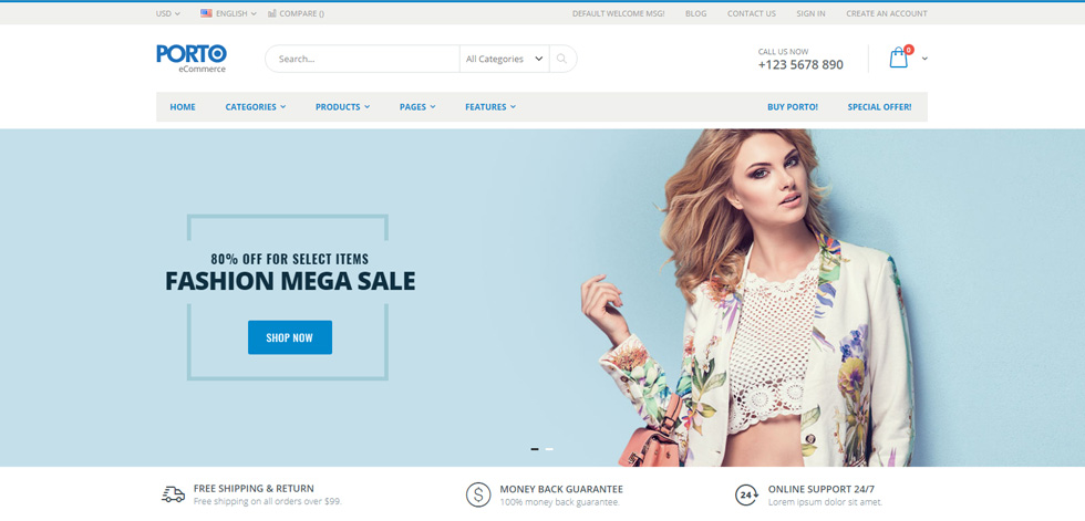 Home page