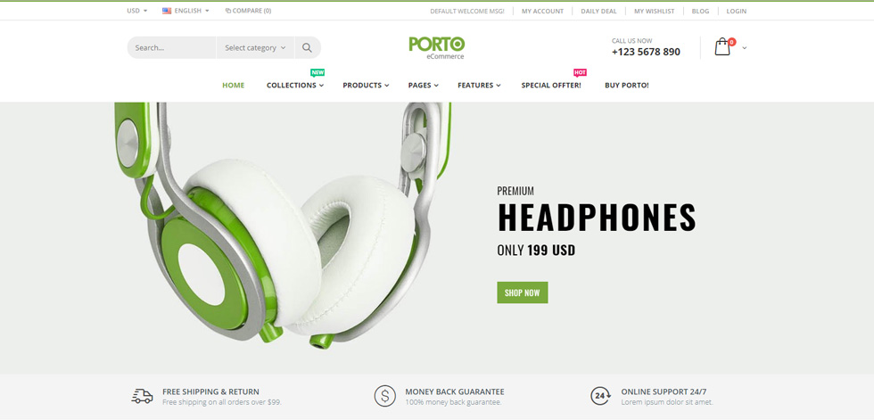 Home page