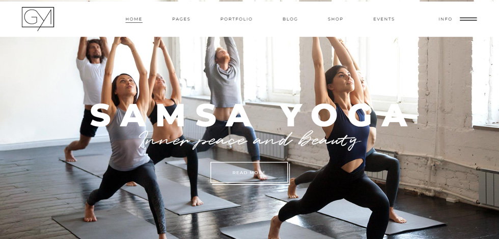 Home page