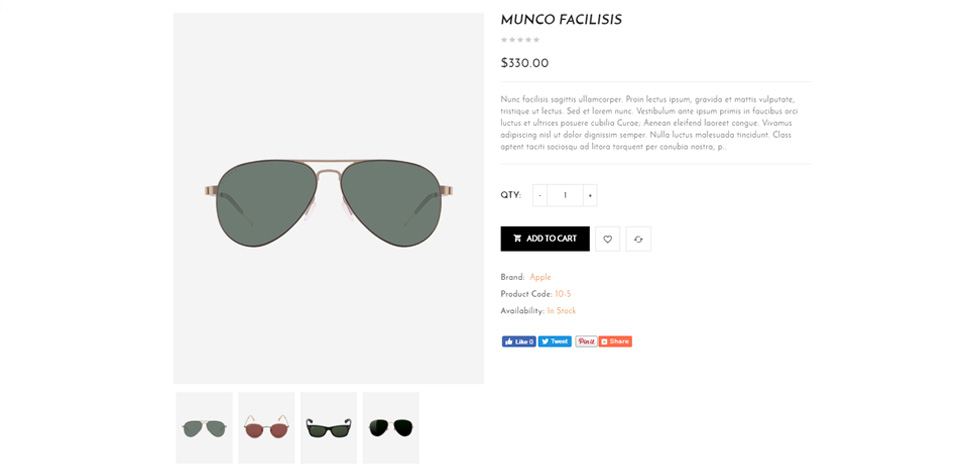 Product page