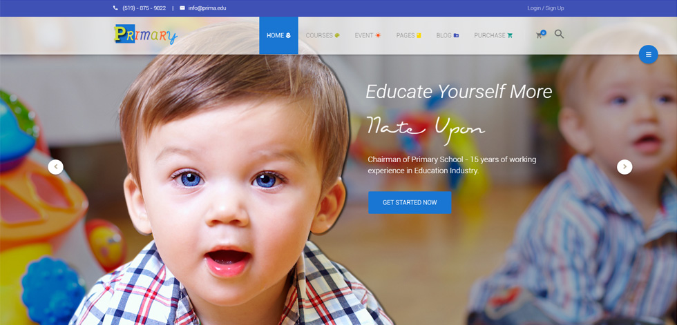 Home page