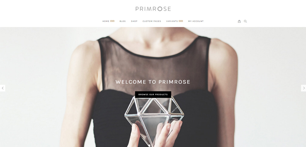 Home page