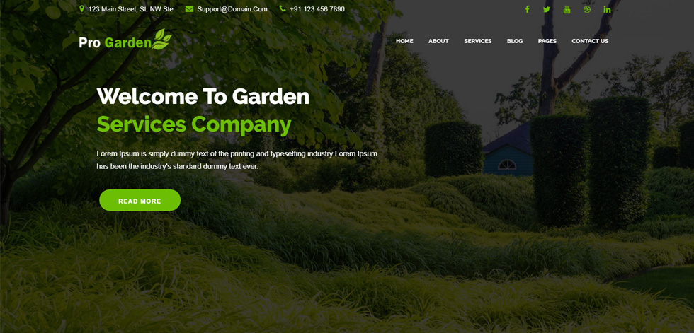 Home page