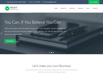 10+ Latest WordPress Business Consulting Themes 2018