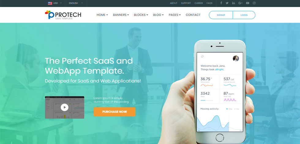 Home page