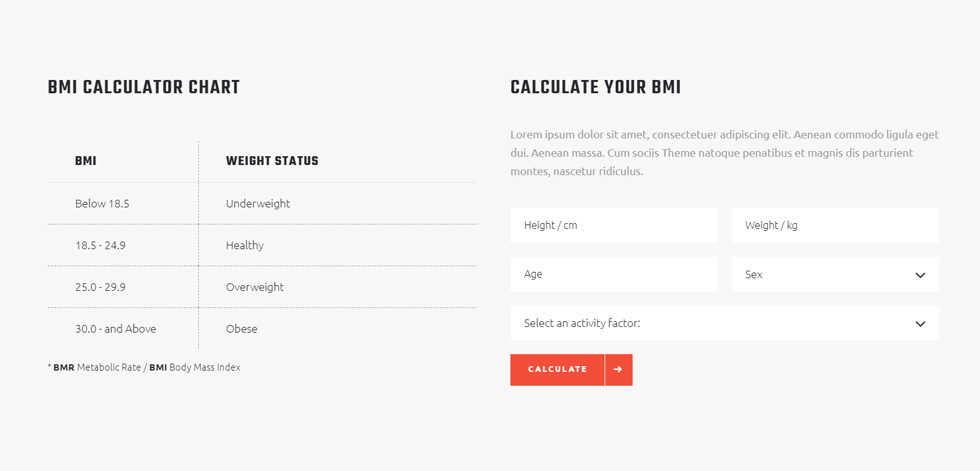 BMI Calculator