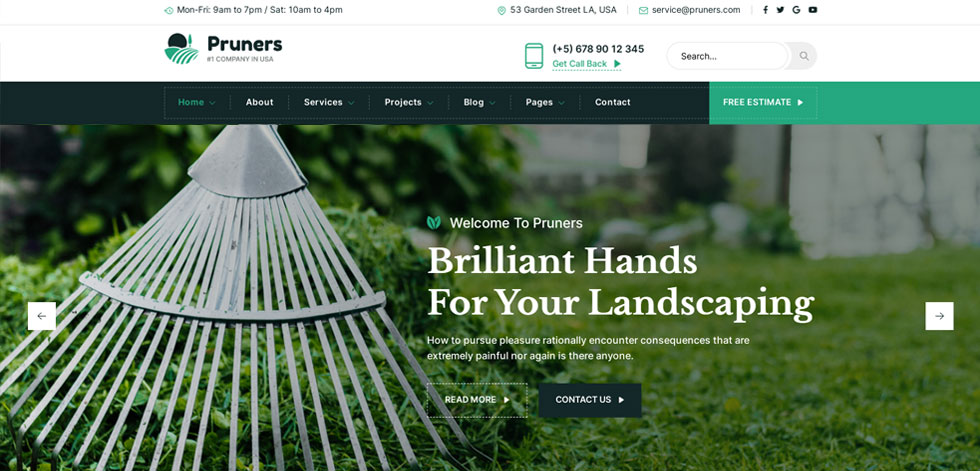 Home page