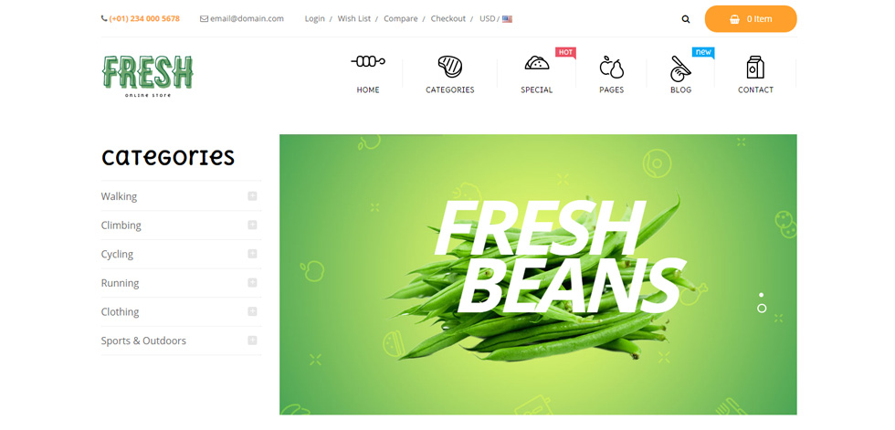 Home page