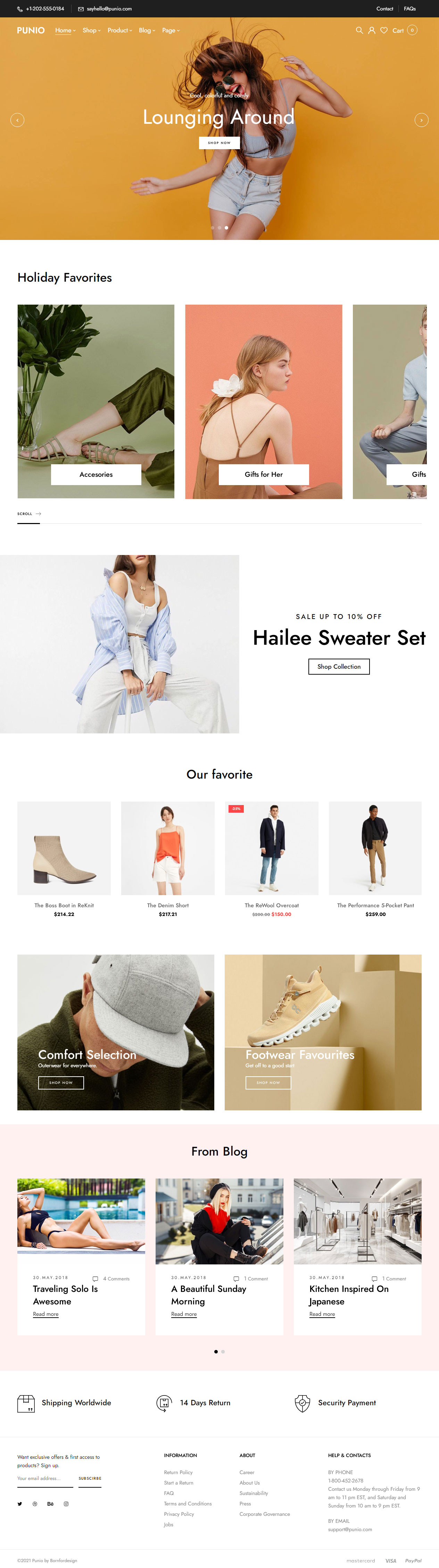 Punio Woocommerce Themes