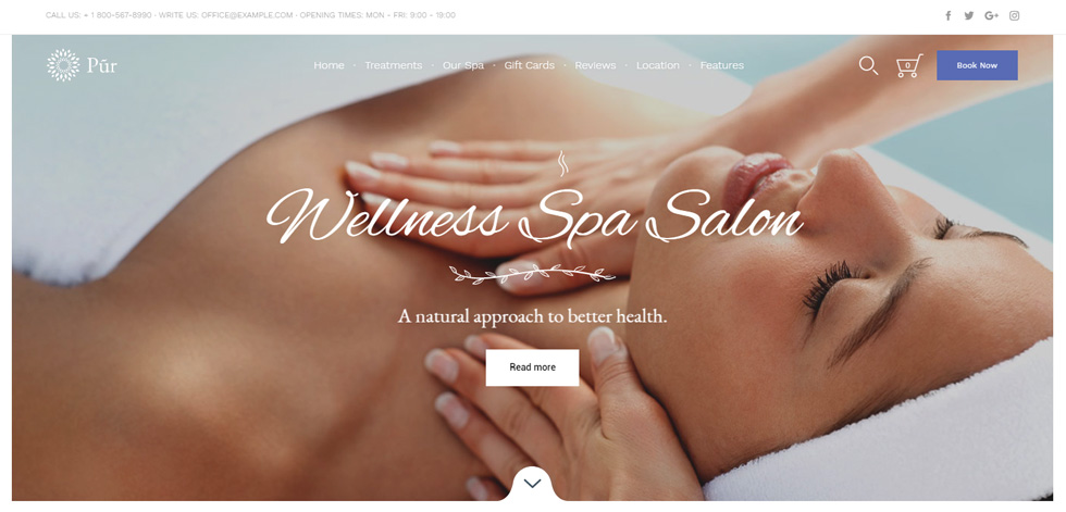 Home page
