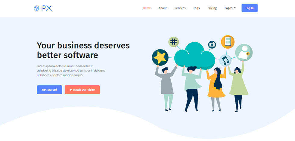 Home page