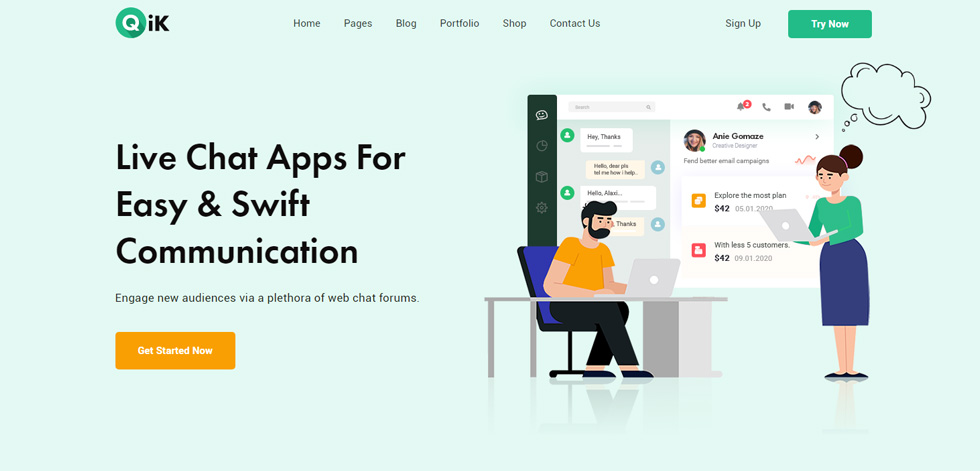 Home page