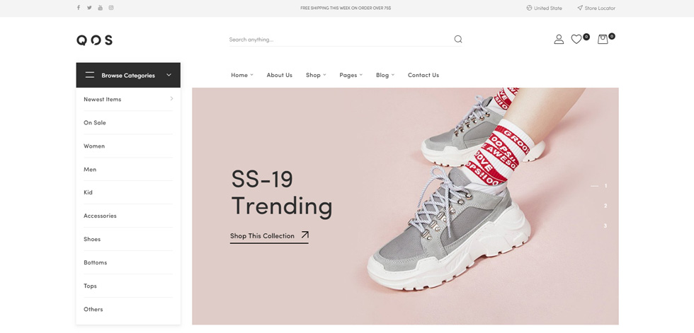 Home page