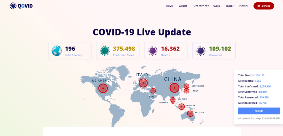 Home page