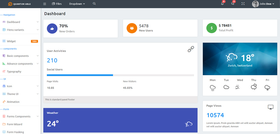 Dashboard
