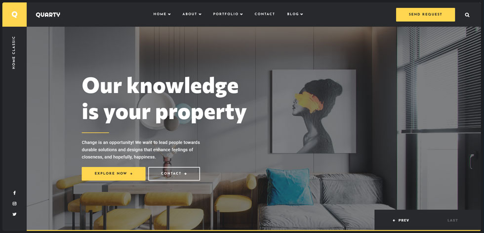 Home page