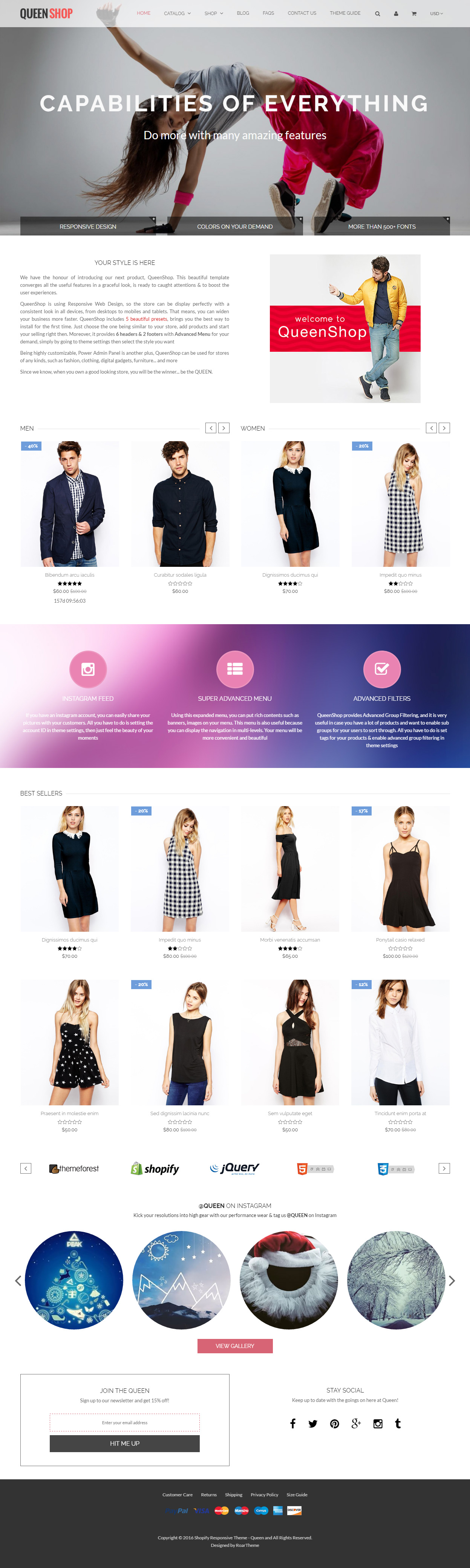 Queen Top Rated Themeforest