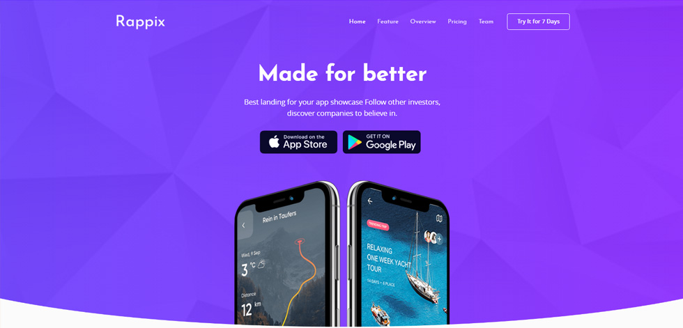 Home page