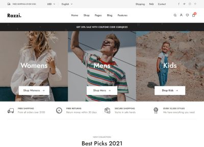 5 Best eCommerce WordPress Themes