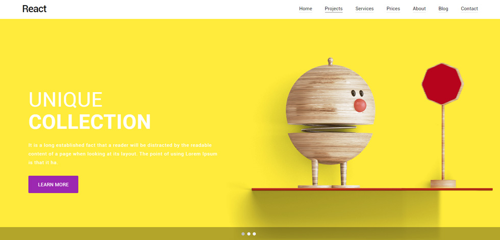 Home page