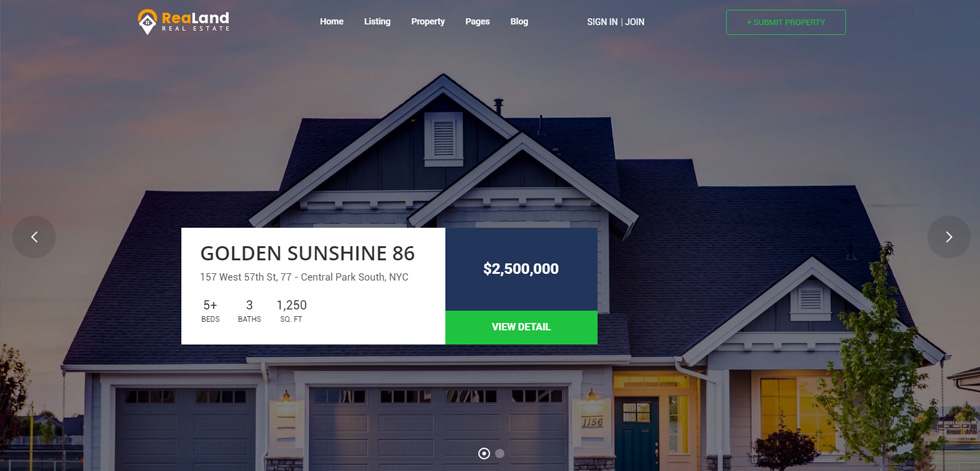 Home page
