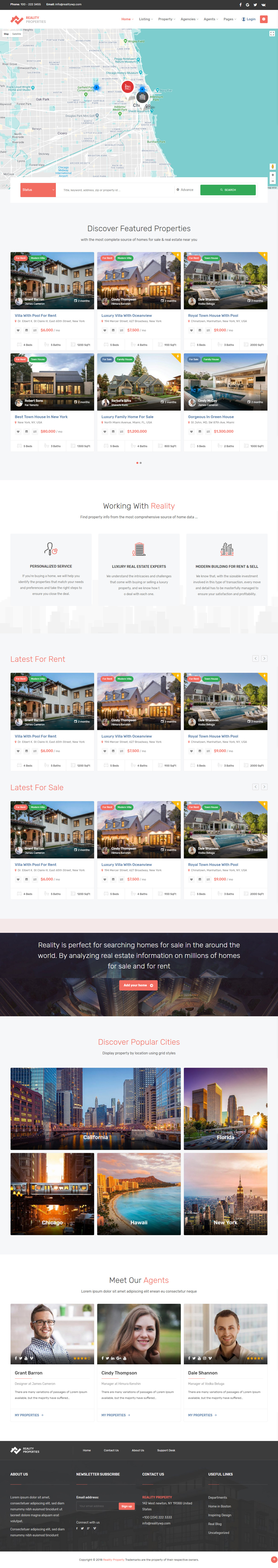 Reality Video Background WordPress Themes