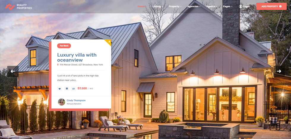 Home page