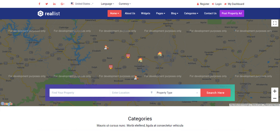 Home page